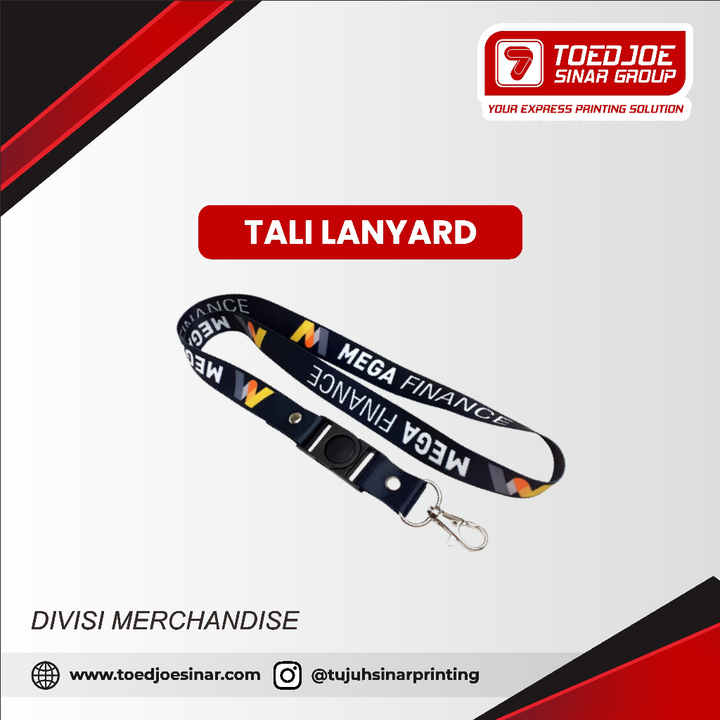 

CETAK TALI LANYARD PRINTING SUBLIM 2 CM | TERMURAH | TERCEPAT