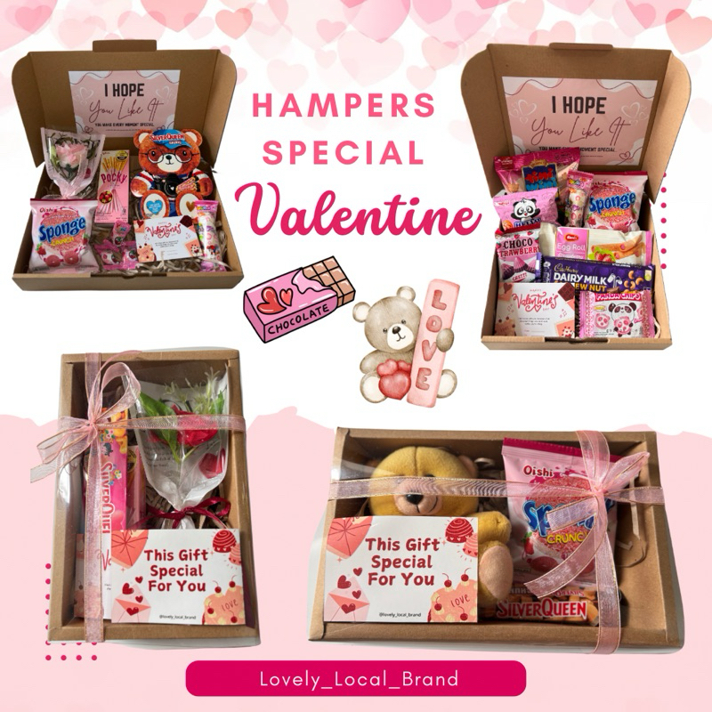 

GIFTT BOX VALENTINE / COKLAT VALENTINE / KADO ULTAH / HAMPERS ULANG TAHUN