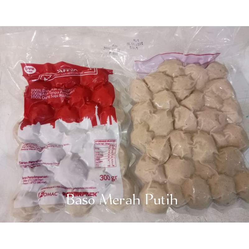 

Bakso Merah Putih 300 gram