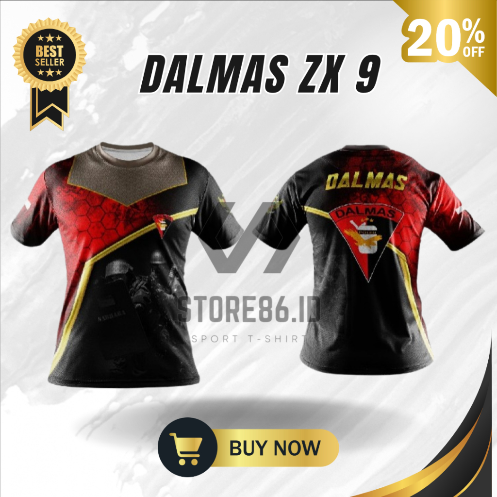 JERSEY DALMAS FULLPRINT SUBLIME / KAOS DALMAS DRIFIT / JERSEY DALMAS / FULL PRINTING