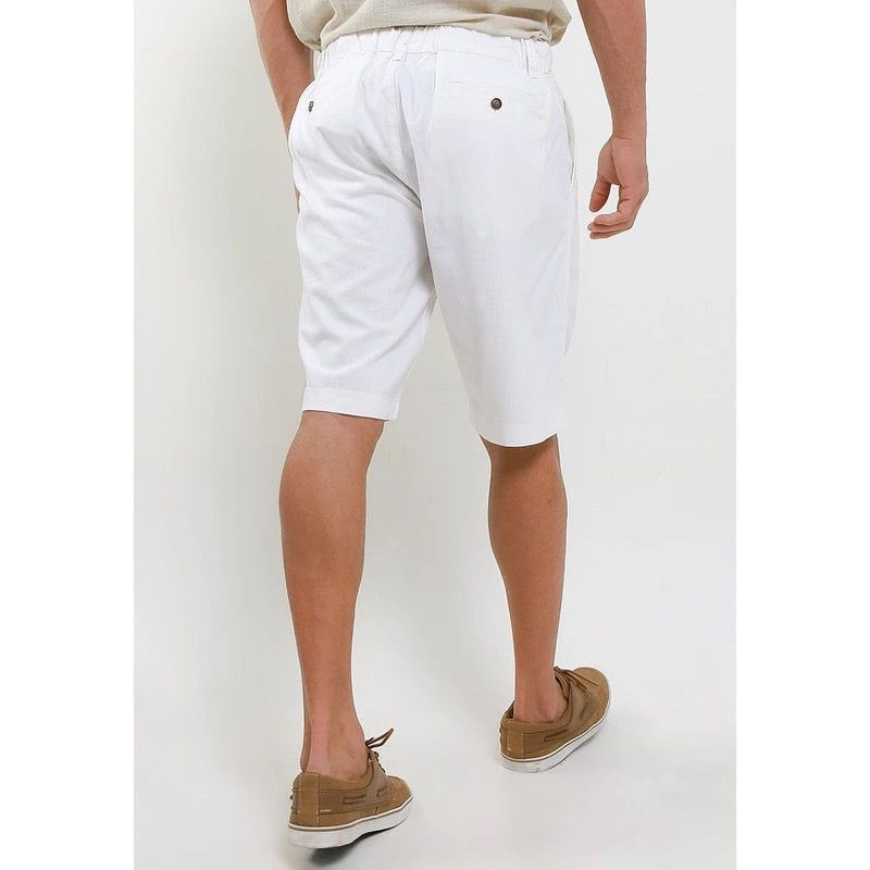 Giordano Linen Short Pria -celana pendek pria dewasa