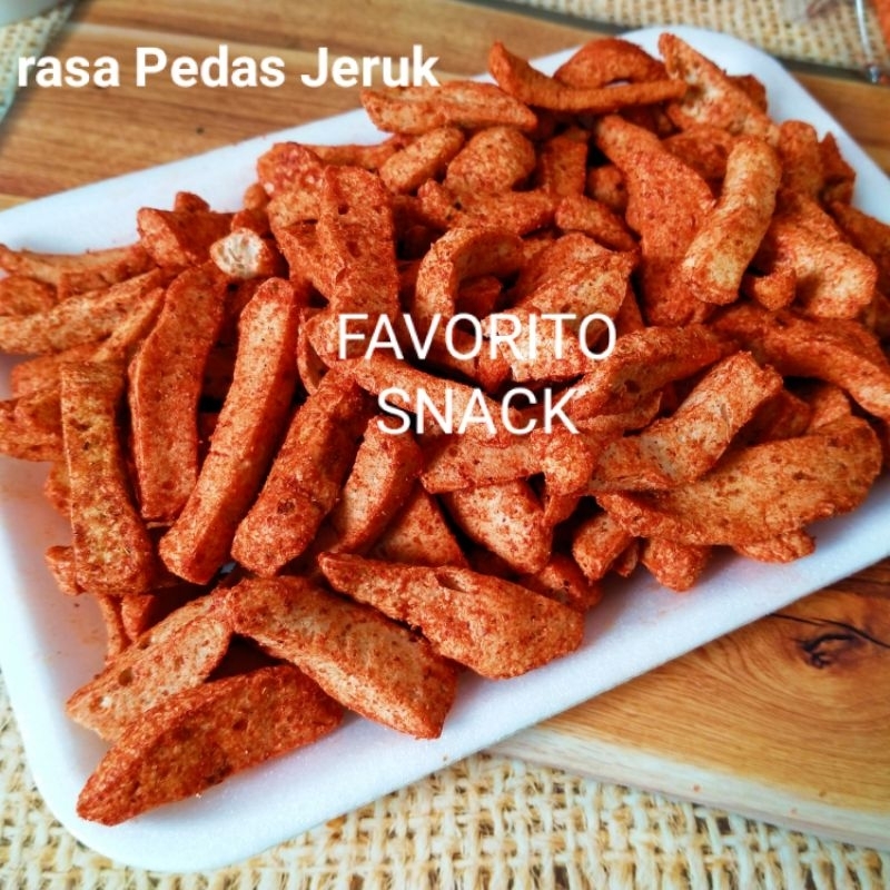 

Bastick / basreng stick rasa pedas jeruk kemasan 150 gram