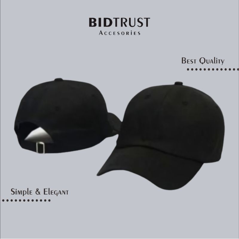 TOPI POLOS UNISEX PRIA WANITA BASEBALL • Cowok Cewek Laki Laki Cap Hat Jaring Peci Distro Premium Su