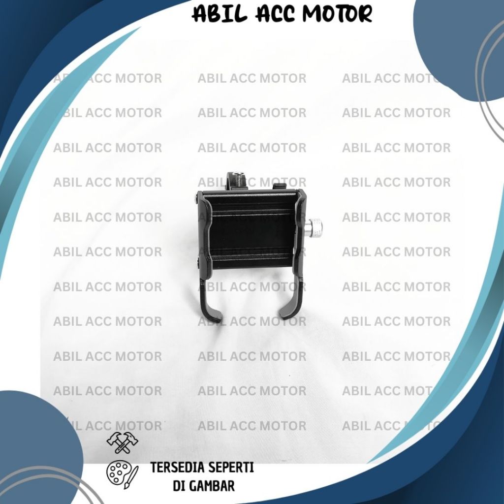 HOLDER HP STANG MOTOR PHONE HOLDER KISEKI PENYANGGA HP GPS UNIVERSAL BRACKET BRAKET BREKET NMAX AERO