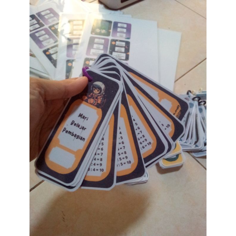 

Flashcard pintar/flashcard usia 6 tahun/flashcard modern