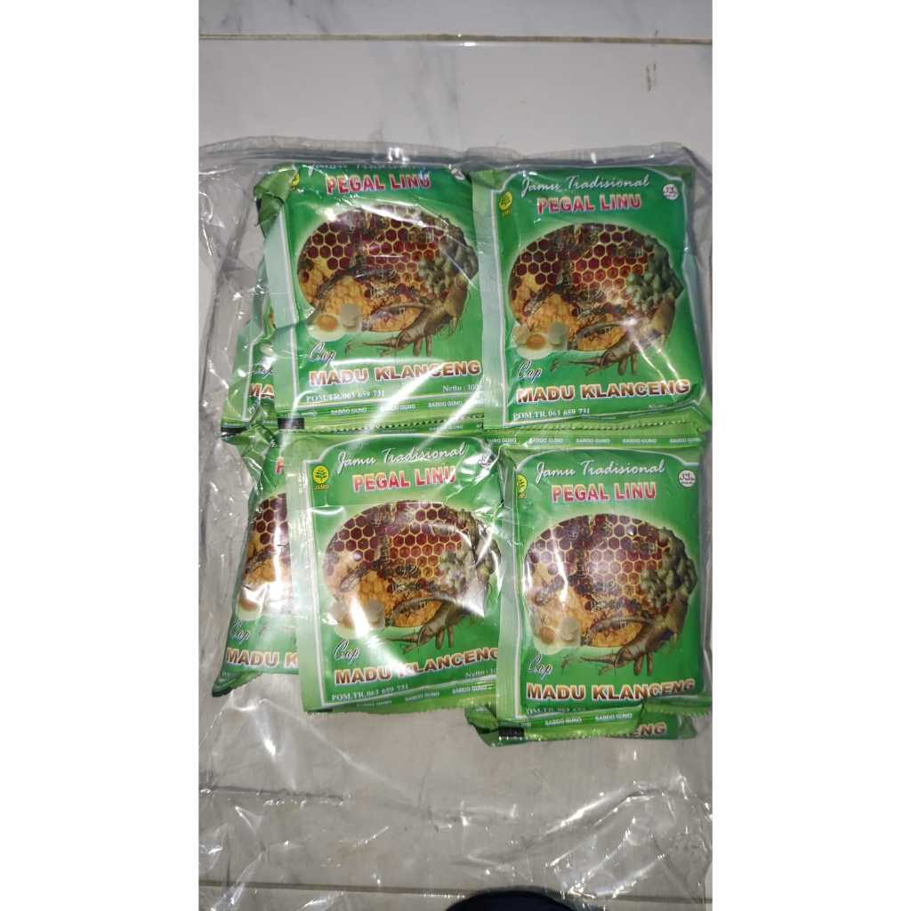 

TERMURAH Madu Klanceng Sachet Isi 12 Pcs - Promo