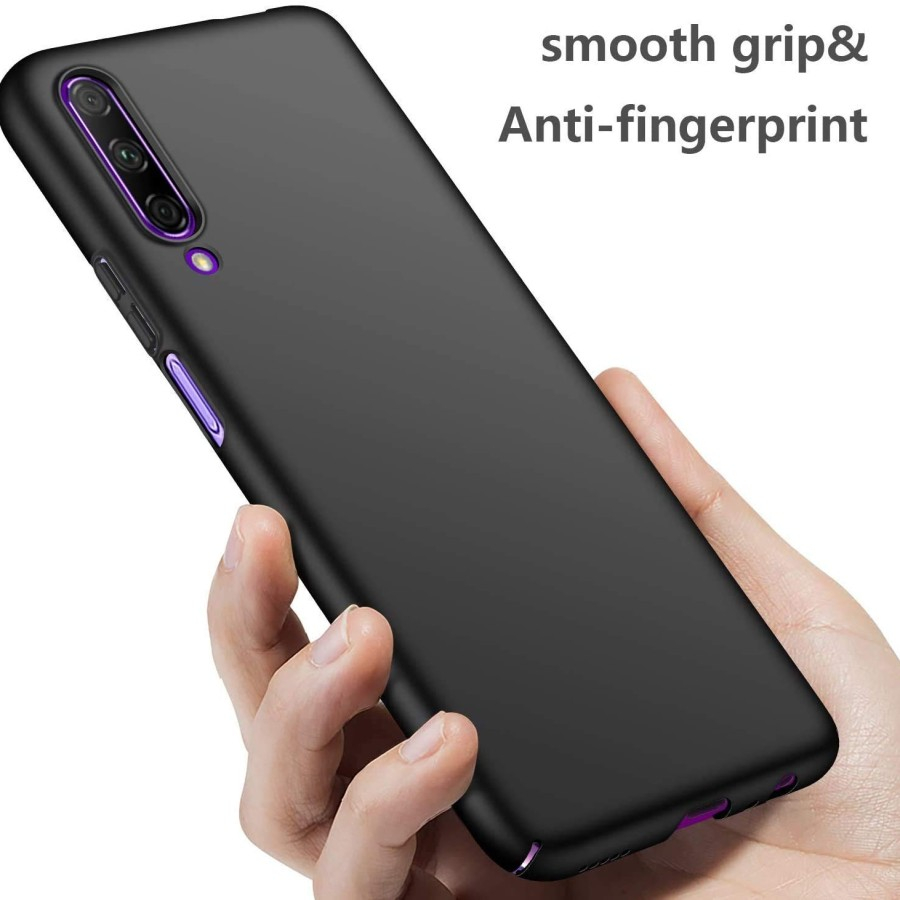 HUAWEI Y9 / Y9 PRIME / Y9S CASE SOFT MATTE BLACK SLIM PREMIUM
