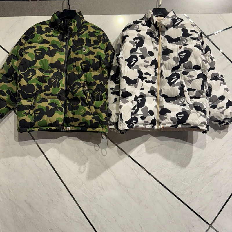 BAPE CAMO REVERSIBLE WINTER JACKET