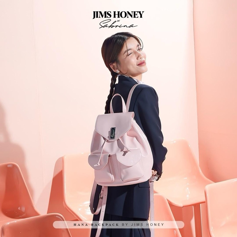 JIMS HONEY X SABRINA - HANA BACKPACK TAS RANSEL WANITA KULIT SERUT
