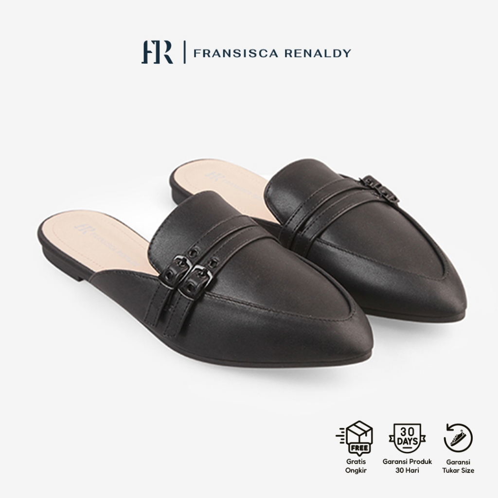 Fransisca Renaldy Sepatu Bustong Mules Wanita L.Patrice