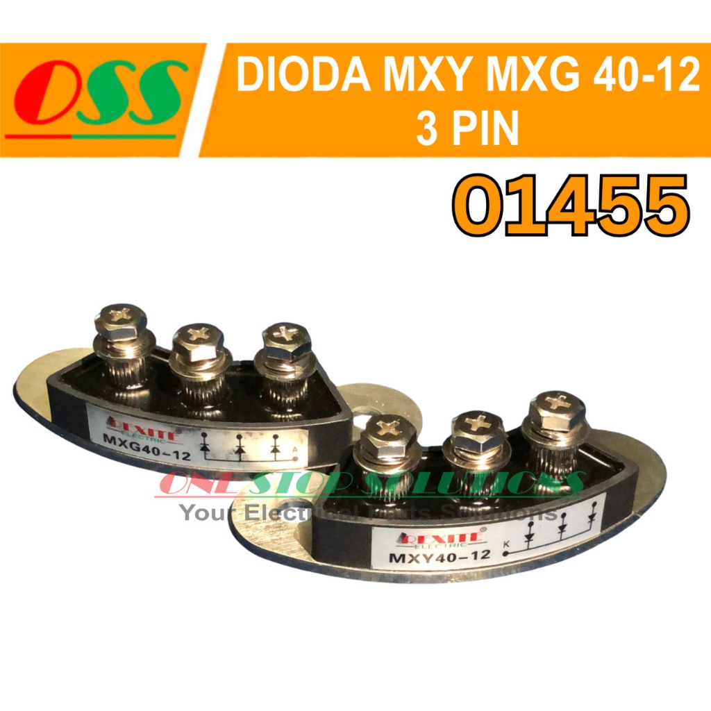 DIODA DIODE MXG MXY 40-15 40-12 40A 3 PIN 1500V