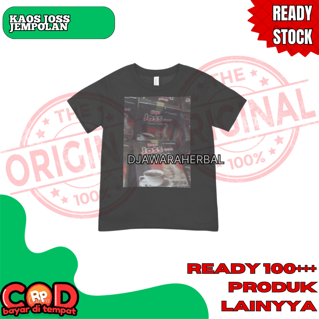 KAOS KOPI JOSS ASLI