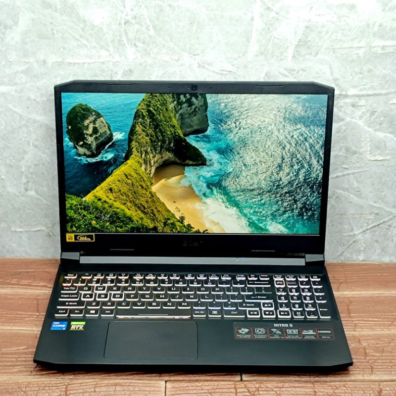 Laptop Acer Nitro 5 AN515-57 Intel Core i7-11800H RAM 16GB SSD 512GB RTX 3050 GEN11