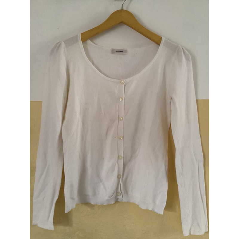 CARDIGAN UNIQLO PRELOVED CARDIGAN WITH DEFFECT JAKET WANITA OUTER WANITA