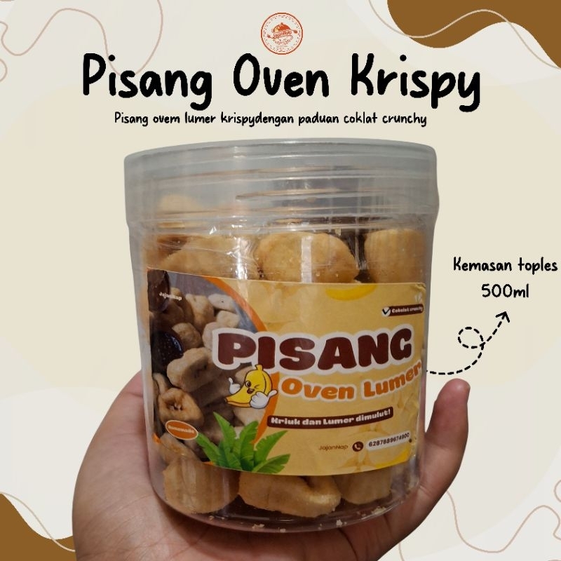 

JajanNap ~ Pisang Oven Lumer/pisang lumer/pisang krispi/pisang crunchy 500ml