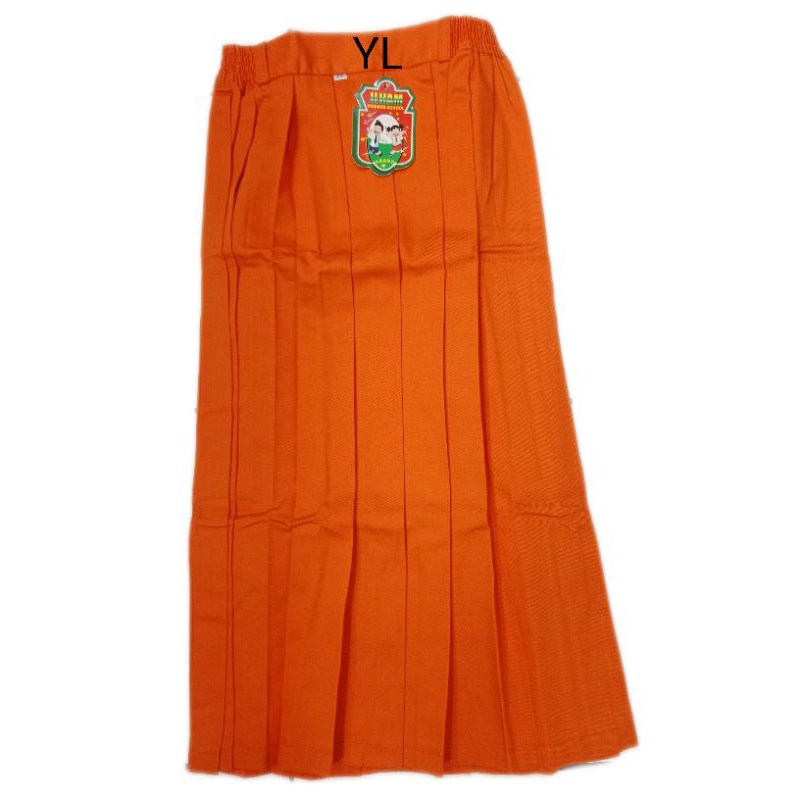 seragam..paud/tk..rok rempel..panjang