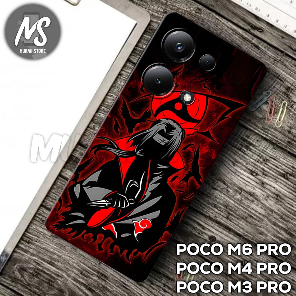 SoftCase POCO M6 PRO/MS10/MOTIF ANIME/Case POCO M6 PRO/Casing POCO M4 PRO/Kesing POCO M3 PRO/SoftCas