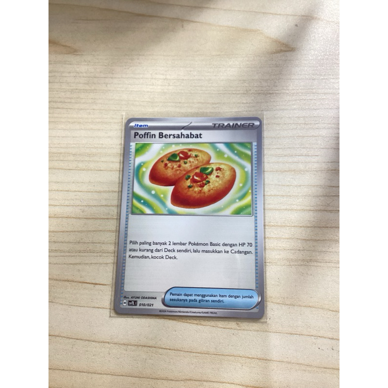 Pokemon Poffin Bersahabat trainer SVTL 010/021