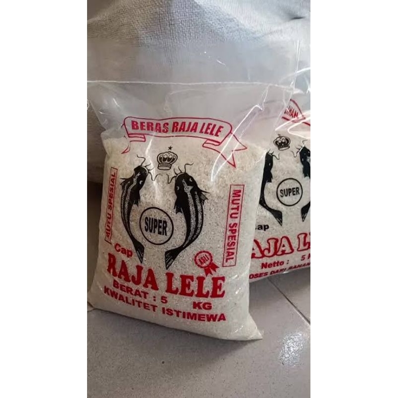 

Beras premium raja lele 5 kg dijamin pulen