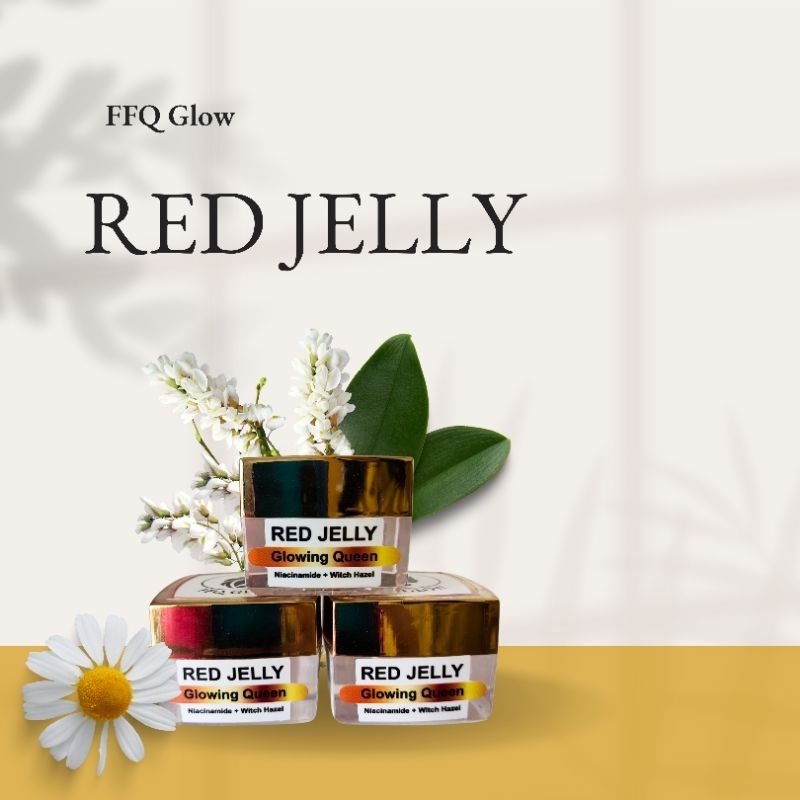 Red Jelly Glowing Queen