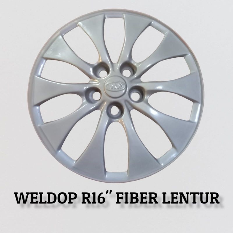 WILDOP WELDOP RING 16 MODEL KIA KIPAS BAHAN FIBER UNTUK MOBIL PICKUP L300, GRANMAX, NEW/MEGA CARRY, 