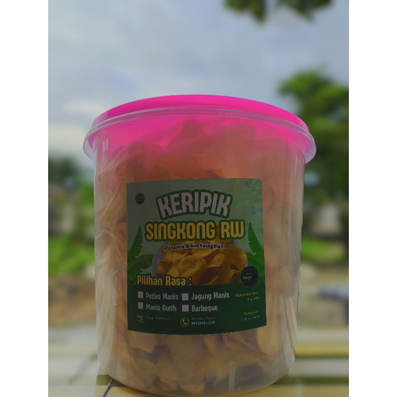 

Kripik Singkong RW 5 liter