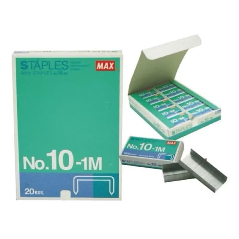 

MAX Isi Staples No. 10 - 1M | 1 Box = 20 Box