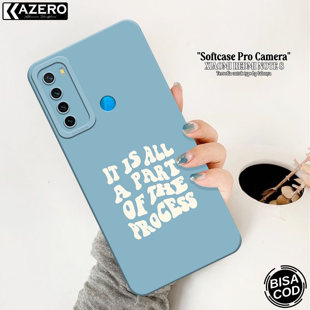 Kesing XIAOMI REDMI NOTE 8 Fashion Case Aesthetic Silikon Pro Camera Softcase XIAOMI REDMI NOTE 8 Co