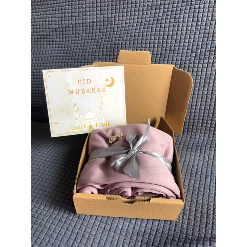 Hampers Pashmina Jersey / Hampers Hijab / Hampers Idul Fitri Pashmina Hijab / Hampers Hari Raya / Ji