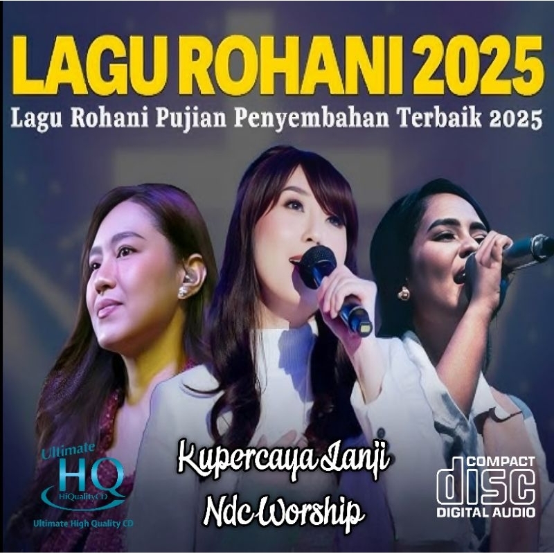 KASET CD LAGU ROHANI TERBARU 2025 - KASET CD LAGU ROHANI PUJIAN PENYEMBAHAN TERBAIK - KASET CD CD LA