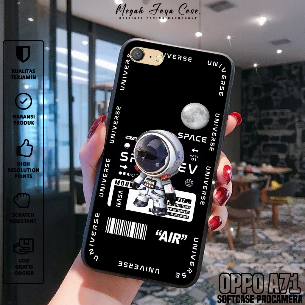 Case Hp OPPO A71 - Softcase OPPO A71 Motif PLNT - Casing OPPO A71 - Silikon Hp OPPO A71 - Kesing Hp 