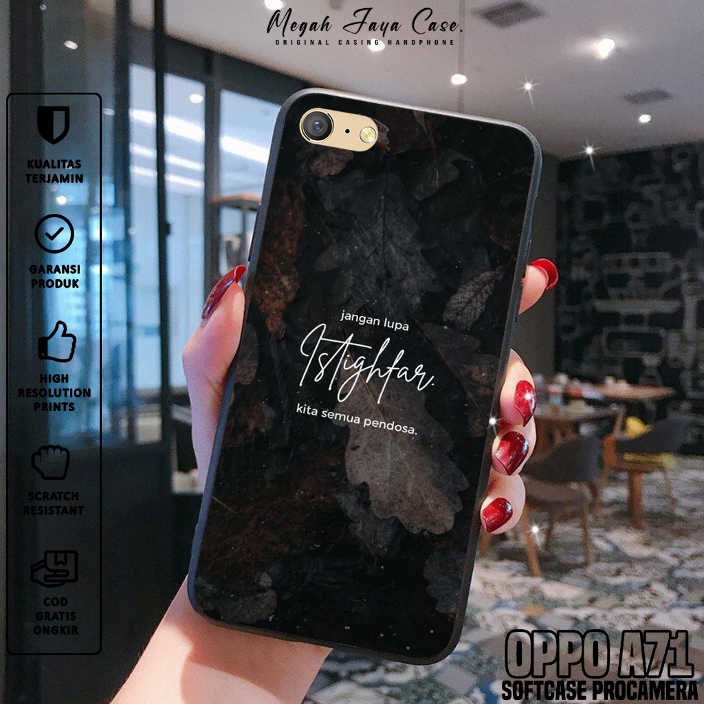 Case Hp OPPO A71 - Softcase OPPO A71 Motif QUOTES - Casing OPPO A71 - Silikon Hp OPPO A71 - Kesing H