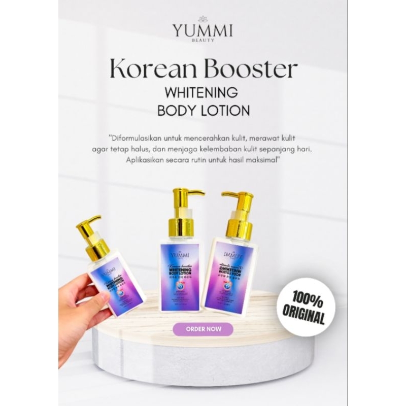 YUMMI BEAUTY KOREAN BOOSTER WHITENING BODY LOTION