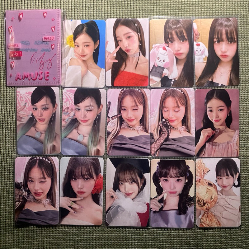 clearance photocard pc ive aab wony wonyoung official