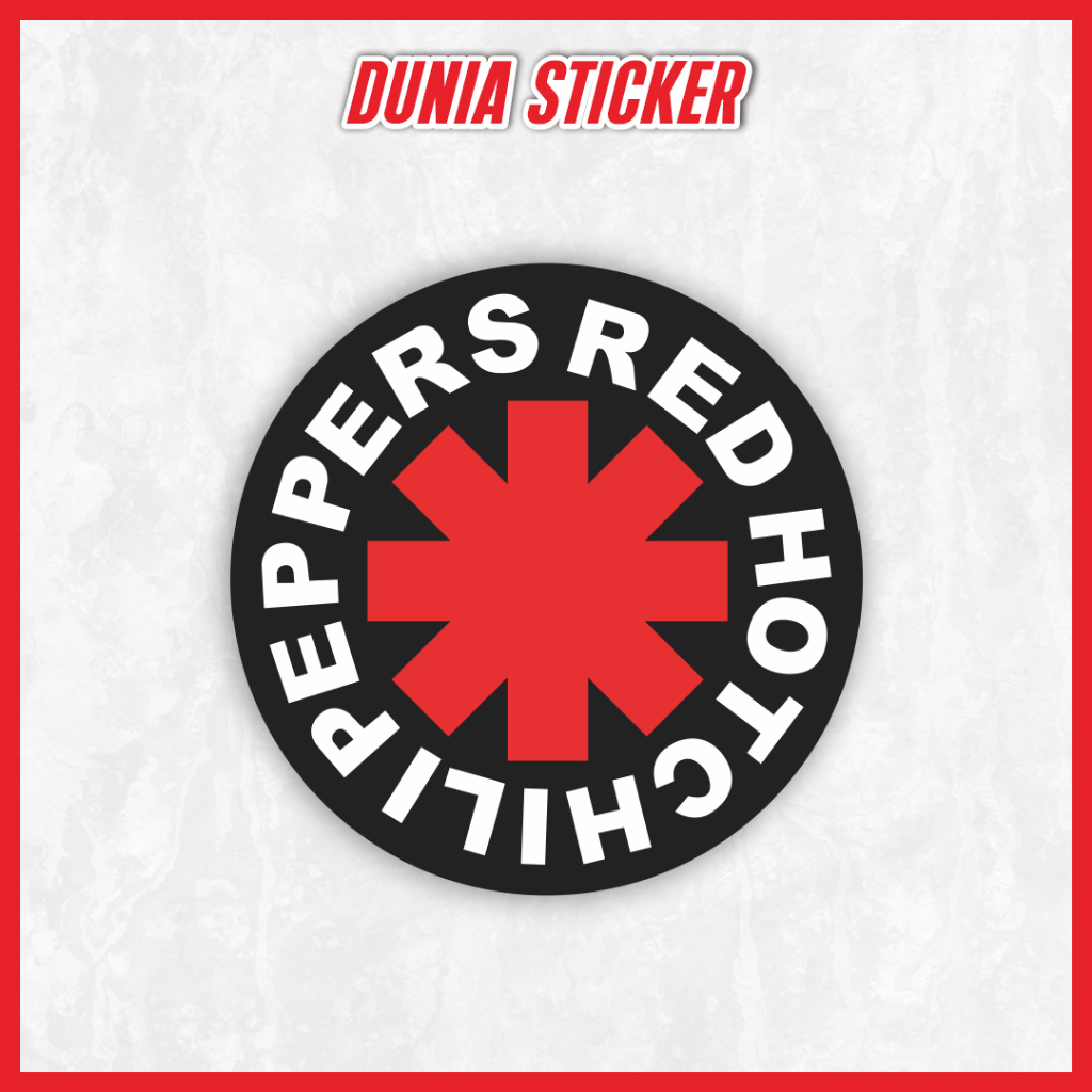 

STICKER BAND RED HOT CHILIPEPPERS VINYL ANTI AIR