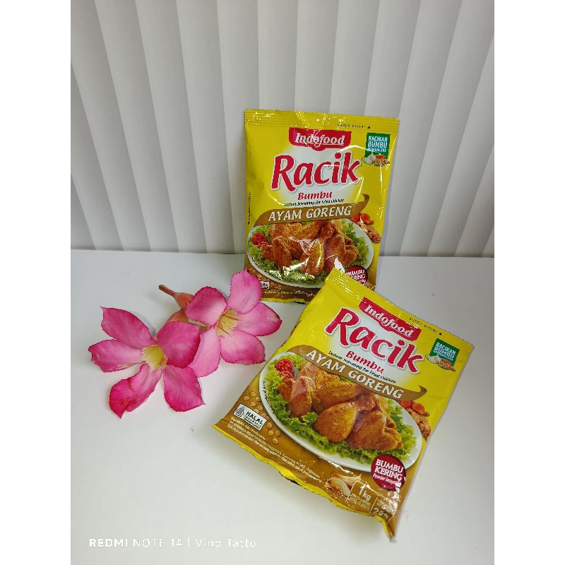 

Indofood racik ayam goreng bumbu instan ayam goreng 1 pcs 20gr