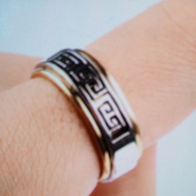 cincin titanium black pria original 4531