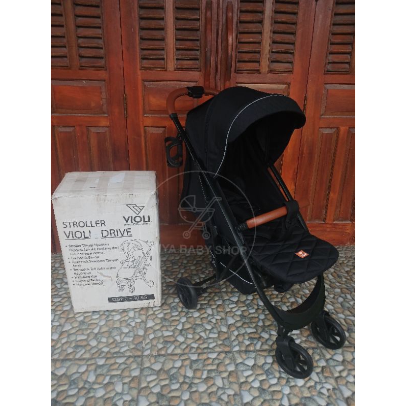 STROLLER VIOLI DRIVE - BLACK PRELOVED