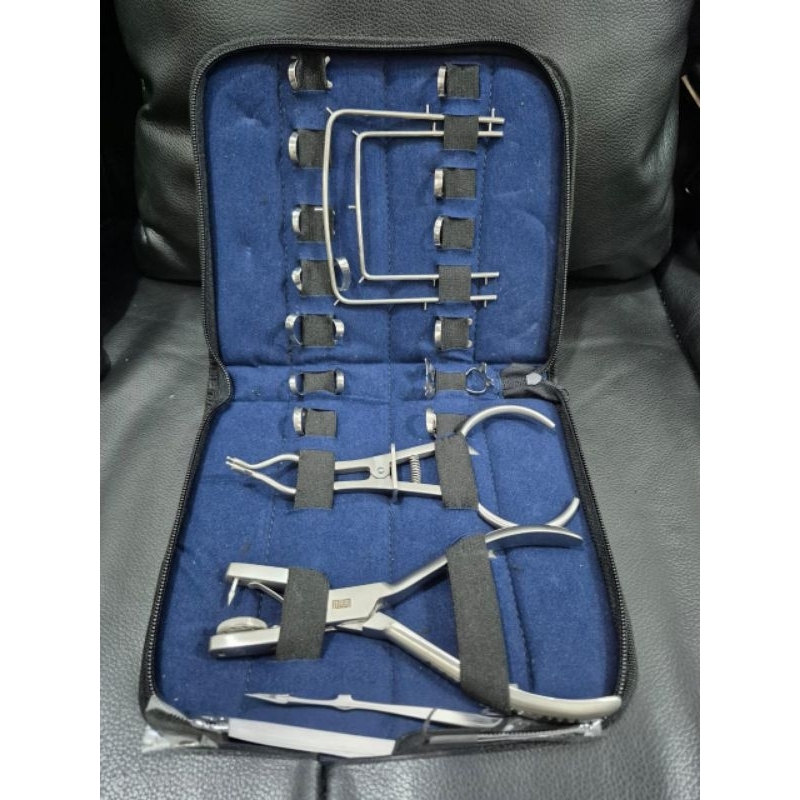 Rubber Dam Clamp Set Dental Instrumen Set Rubberdam Perfect AKL