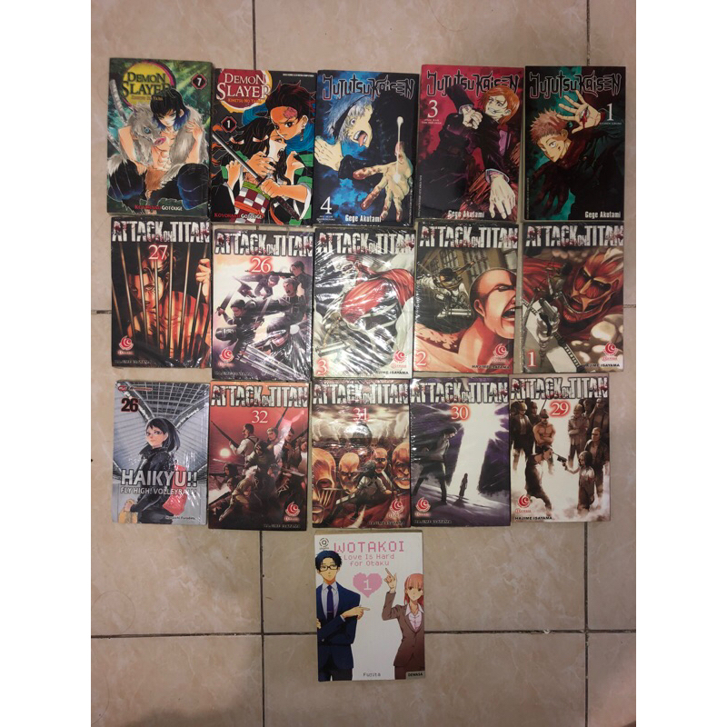 Manga Attack On Titan - Shingeki no Kyojin