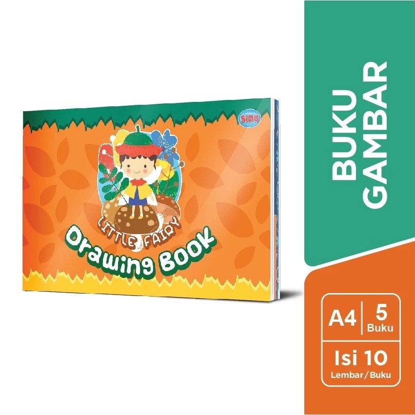 

Buku Gambar Kecil - Drawing Book SIDU A4/DODO B5 (pcs)