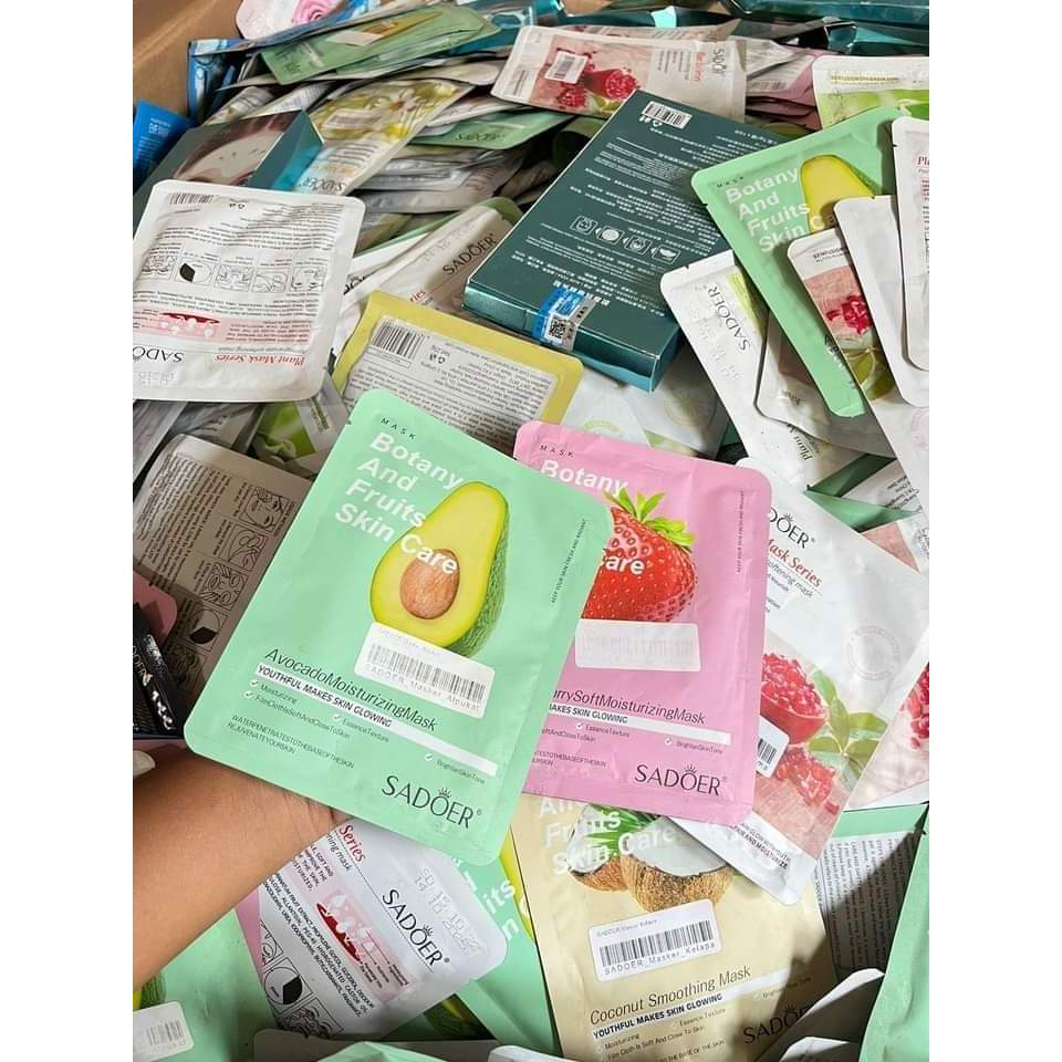 Paket usaha sheet mask 80 pcs masker wajah murah