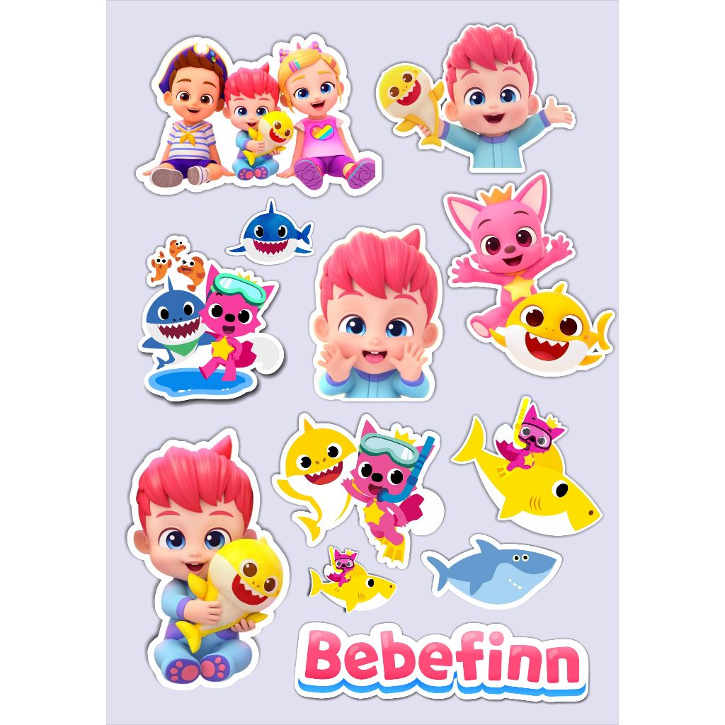 

Stiker BEBEFIN/Stiker Nussa&Rara/Anti air/Stikervinil