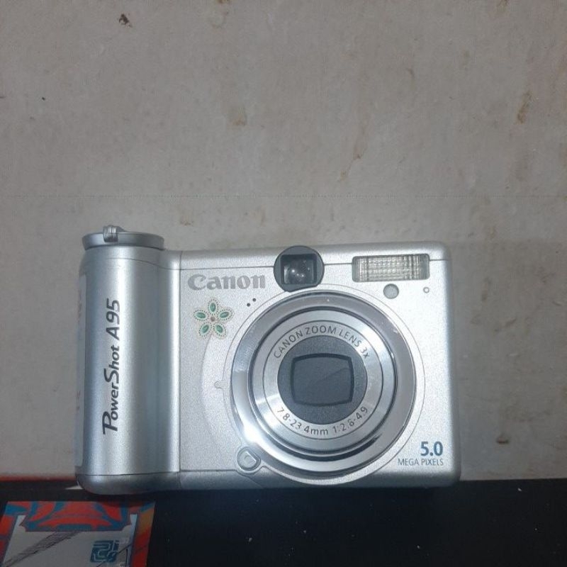 Canon PowerShot A95 Mega Pixels 5.0x4.9mm x 12.8-49