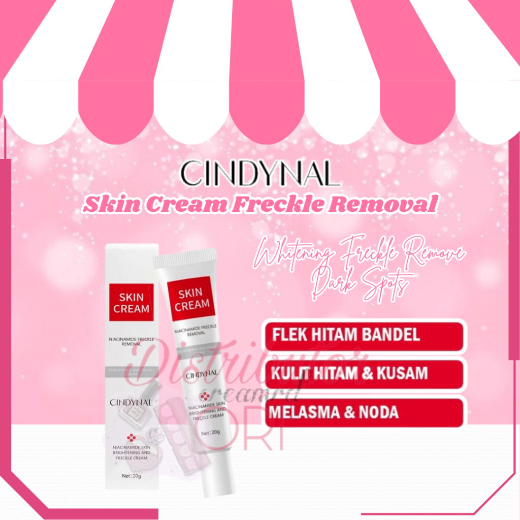CINDYNAL Skin Cream Freckle Removal / Serum Krim Wajah Anti Penuaan Whitening Freckle Remove Dark Sp