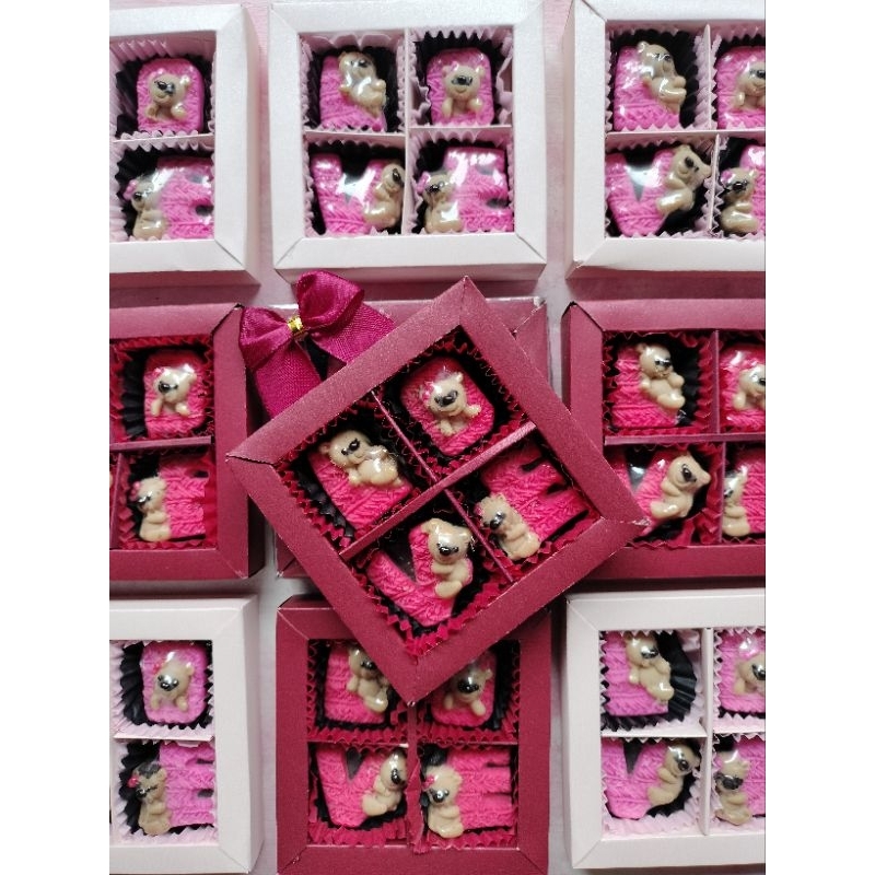 

(min order 2) kado coklat S4 bear love kado valentine day pacar teman sahabat