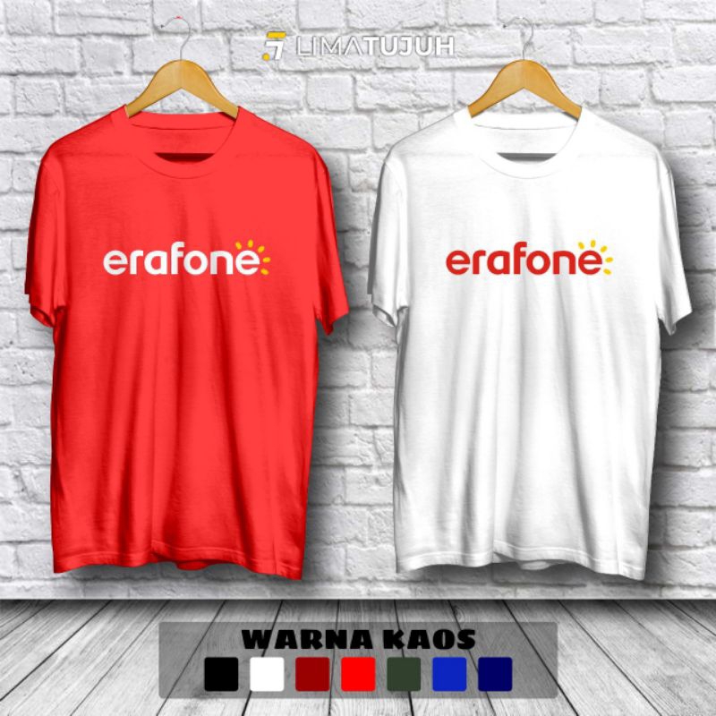 Kaos Erafone Logo Baju Distro