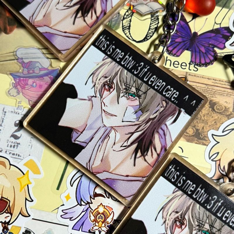 Xiammxnt's Lost in the clouds Cirrus keychain