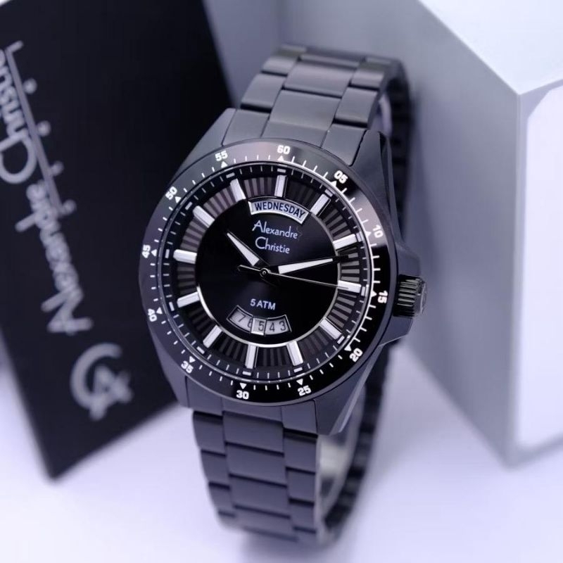 Terbaru Jam Tangan Pria Alexandre Christie 6678 AC6678 [ORIGINAL]