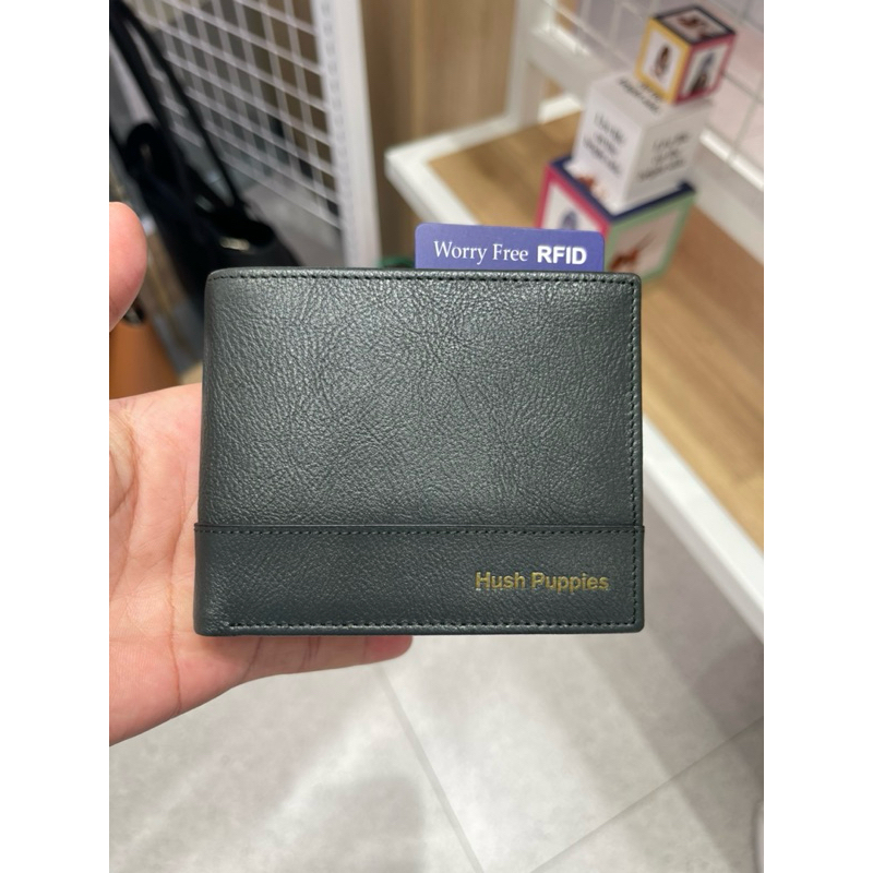 Dompet Pria Hush Puppies Original - Leather & RFID